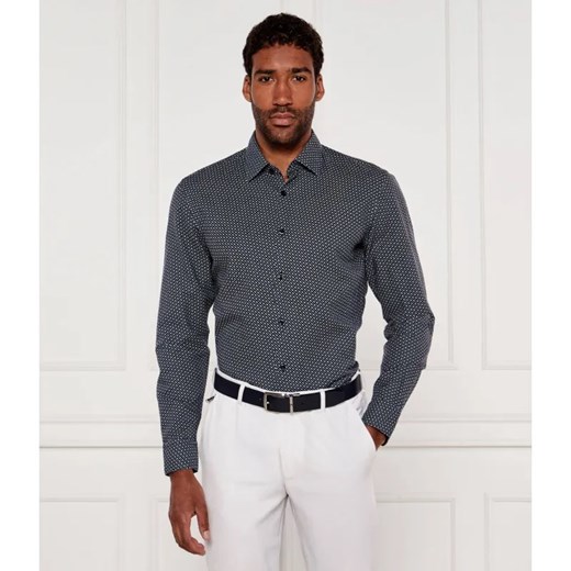 BOSS BLACK Lniana koszula C-HAL-kent-C1-223 | Casual fit ze sklepu Gomez Fashion Store w kategorii Koszule męskie - zdjęcie 184330948