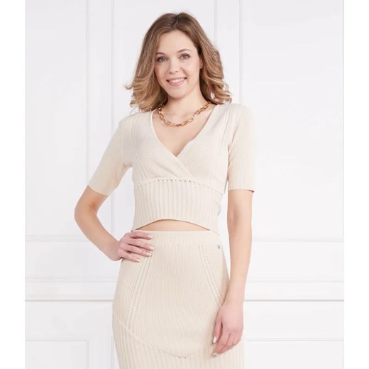 GUESS Bluzka | Cropped Fit ze sklepu Gomez Fashion Store w kategorii Bluzki damskie - zdjęcie 184330997