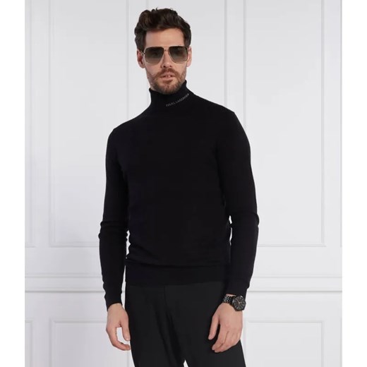 Karl Lagerfeld Golf | Slim Fit | z dodatkiem wełny ze sklepu Gomez Fashion Store w kategorii Swetry męskie - zdjęcie 184331068