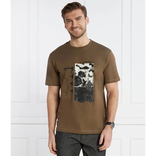 BOSS ORANGE T-shirt TeRetroLeo | Relaxed fit ze sklepu Gomez Fashion Store w kategorii T-shirty męskie - zdjęcie 184331088