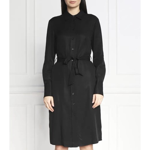 Calvin Klein Sukienka z paskiem ze sklepu Gomez Fashion Store w kategorii Sukienki - zdjęcie 184331119
