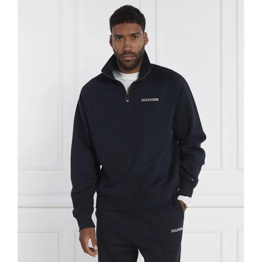 Tommy Hilfiger Bluza MONOTYPE EMBRO HALF ZIP | Regular Fit ze sklepu Gomez Fashion Store w kategorii Bluzy męskie - zdjęcie 184331176