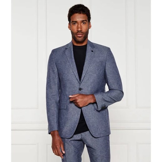 Karl Lagerfeld Marynarka CLEVER | Regular Fit | z dodatkiem lnu Karl Lagerfeld 52 promocja Gomez Fashion Store