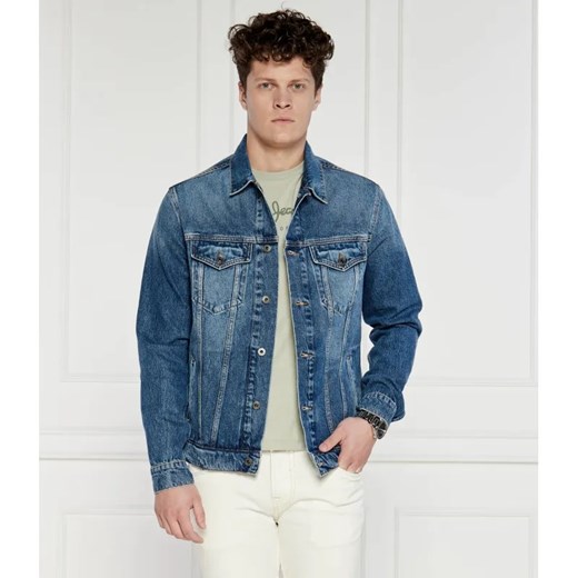 Pepe Jeans London Kurtka jeansowa Outerw | Regular Fit ze sklepu Gomez Fashion Store w kategorii Kurtki męskie - zdjęcie 184331339