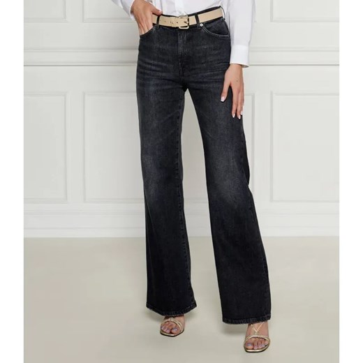 DONDUP - made in Italy Jeansy AMBER | flare fit ze sklepu Gomez Fashion Store w kategorii Jeansy damskie - zdjęcie 184331348