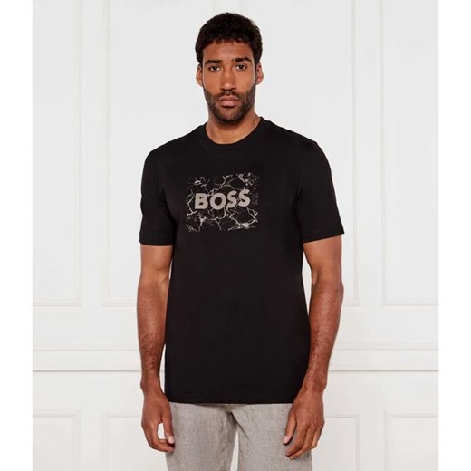 BOSS ORANGE T-shirt Te_logospace | Regular Fit ze sklepu Gomez Fashion Store w kategorii T-shirty męskie - zdjęcie 184331356