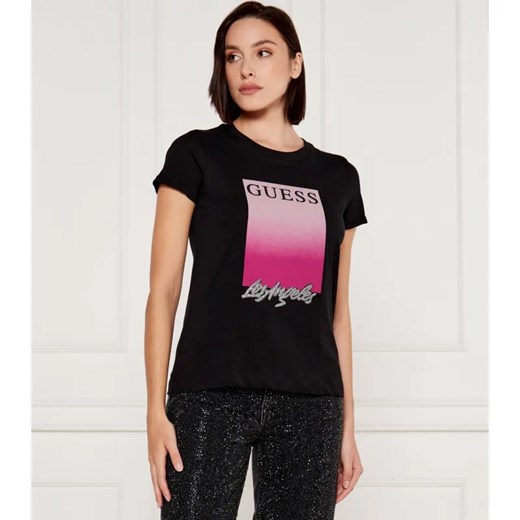 GUESS T-shirt | Regular Fit ze sklepu Gomez Fashion Store w kategorii Bluzki damskie - zdjęcie 184331385