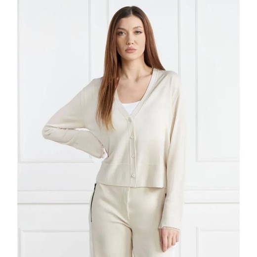 Marc Cain Wełniany kardigan | Loose fit Marc Cain 34 wyprzedaż Gomez Fashion Store