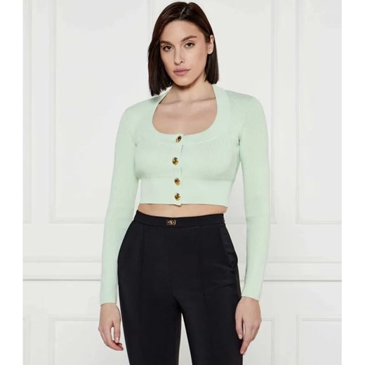 Elisabetta Franchi Kardigan | Cropped Fit ze sklepu Gomez Fashion Store w kategorii Swetry damskie - zdjęcie 184331406
