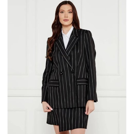 Marc Cain Marynarka | Fitted fit | z dodatkiem lnu ze sklepu Gomez Fashion Store w kategorii Marynarki damskie - zdjęcie 184331449