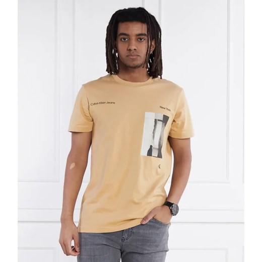 Calvin Klein Jeans T-shirt | Comfort fit ze sklepu Gomez Fashion Store w kategorii T-shirty męskie - zdjęcie 184331469