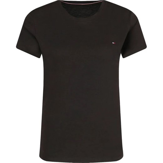 Tommy Hilfiger T-shirt HERITAGE | Regular Fit ze sklepu Gomez Fashion Store w kategorii Bluzki damskie - zdjęcie 184331525