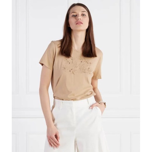 LAUREN RALPH LAUREN T-shirt KATLIN | Regular Fit ze sklepu Gomez Fashion Store w kategorii Bluzki damskie - zdjęcie 184331535