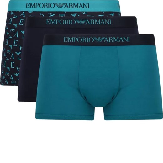 Emporio Armani Bokserki 3-pack ze sklepu Gomez Fashion Store w kategorii Majtki męskie - zdjęcie 184331577