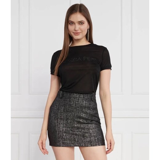 Patrizia Pepe T-shirt | Regular Fit ze sklepu Gomez Fashion Store w kategorii Bluzki damskie - zdjęcie 184331719