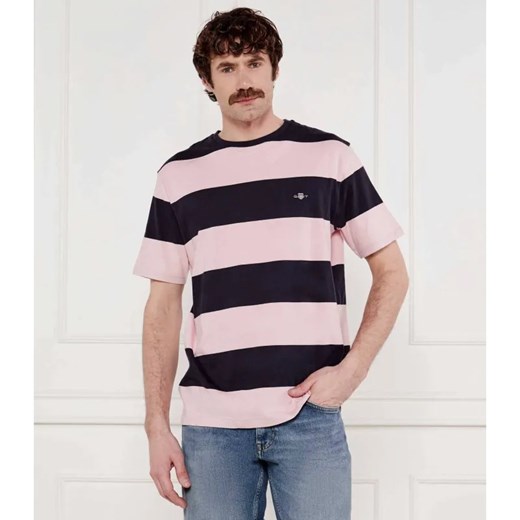 Gant T-shirt Bar | Regular Fit ze sklepu Gomez Fashion Store w kategorii T-shirty męskie - zdjęcie 184331796