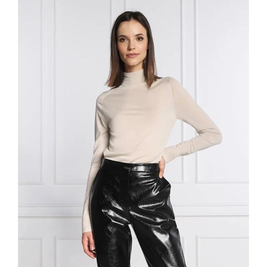 Pinko Wełniany golf DECOTTO DOLCEVITA | Slim Fit ze sklepu Gomez Fashion Store w kategorii Swetry damskie - zdjęcie 184331808