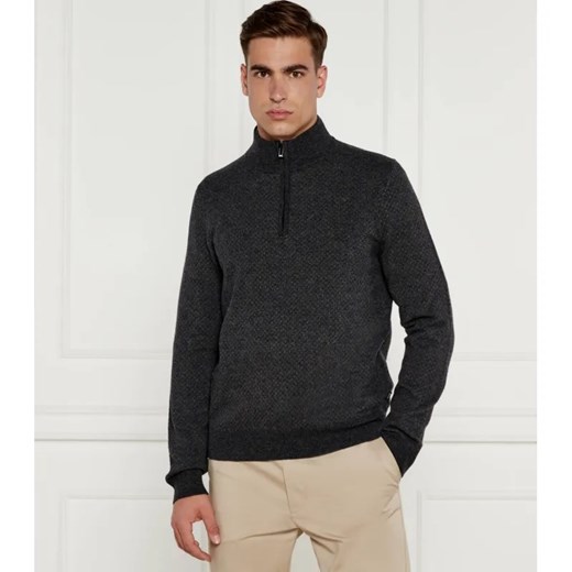 BOSS BLACK Wełniany golf H-Eltorino | Regular Fit ze sklepu Gomez Fashion Store w kategorii Swetry męskie - zdjęcie 184331855