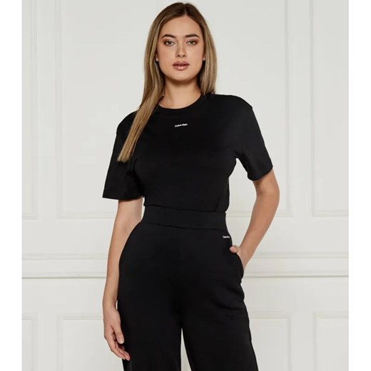 Calvin Klein T-shirt | Regular Fit ze sklepu Gomez Fashion Store w kategorii Bluzki damskie - zdjęcie 184331888