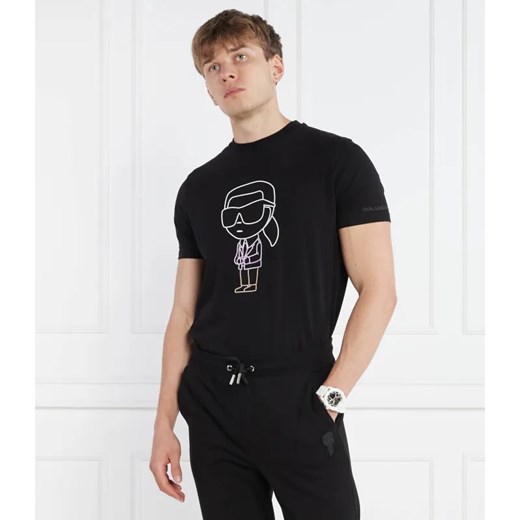 Karl Lagerfeld T-shirt | Regular Fit ze sklepu Gomez Fashion Store w kategorii T-shirty męskie - zdjęcie 184331907