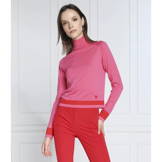 Pinko Wełniany golf DECOTTO DOLCEVITA | Slim Fit Pinko XL Gomez Fashion Store okazja