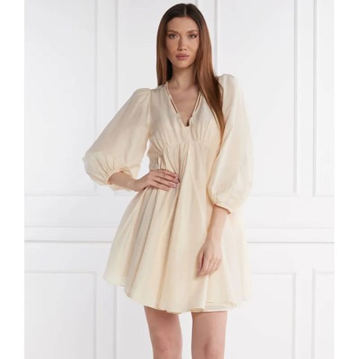 Pinko Sukienka BEOWULF | z dodatkiem jedwabiu Pinko 34 wyprzedaż Gomez Fashion Store