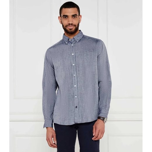 Hechter Paris Koszula | Regular Fit | z dodatkiem lnu ze sklepu Gomez Fashion Store w kategorii Koszule męskie - zdjęcie 184332026