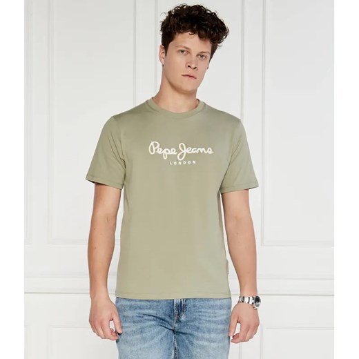 Pepe Jeans London T-shirt | Regular Fit ze sklepu Gomez Fashion Store w kategorii T-shirty męskie - zdjęcie 184332075