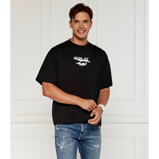 Replay T-shirt REPLAY X MARTIN GARRIX | Oversize fit ze sklepu Gomez Fashion Store w kategorii T-shirty męskie - zdjęcie 184332078