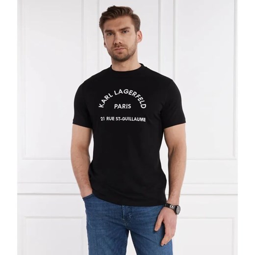 Karl Lagerfeld T-shirt | Regular Fit ze sklepu Gomez Fashion Store w kategorii T-shirty męskie - zdjęcie 184332159