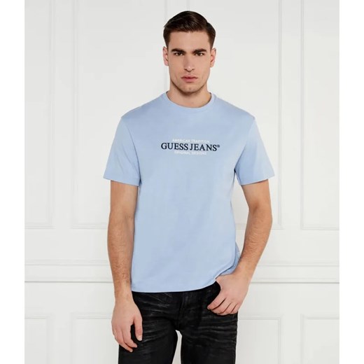Guess Jeans T-shirt | Regular Fit ze sklepu Gomez Fashion Store w kategorii T-shirty męskie - zdjęcie 184332227