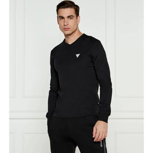 Guess Jeans Longsleeve | Slim Fit ze sklepu Gomez Fashion Store w kategorii T-shirty męskie - zdjęcie 184332228