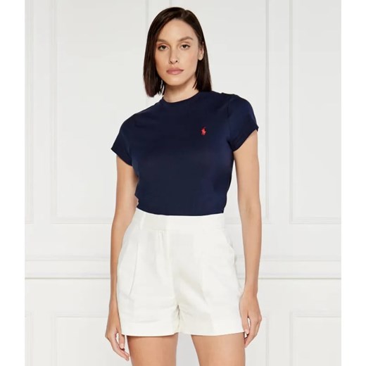 POLO RALPH LAUREN T-shirt | Regular Fit ze sklepu Gomez Fashion Store w kategorii Bluzki damskie - zdjęcie 184332285