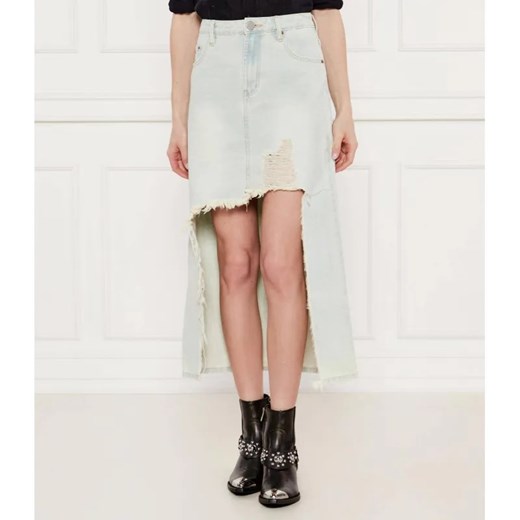 One Teaspoon Jeansowa spódnica LE SURF | high waist ze sklepu Gomez Fashion Store w kategorii Spódnice - zdjęcie 184332306