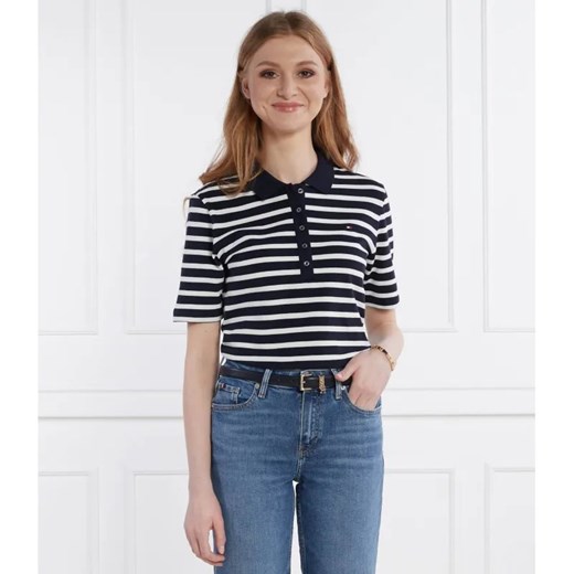 Tommy Hilfiger Polo 1985 | Regular Fit | pique ze sklepu Gomez Fashion Store w kategorii Bluzki damskie - zdjęcie 184332358