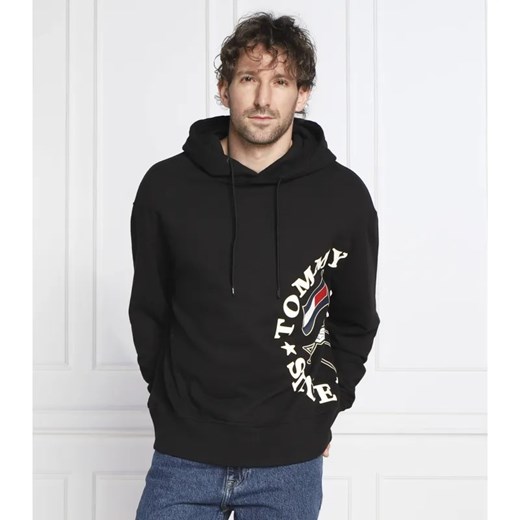 Tommy Jeans Bluza SKATER PREP SIDE | Loose fit ze sklepu Gomez Fashion Store w kategorii Bluzy męskie - zdjęcie 184332359