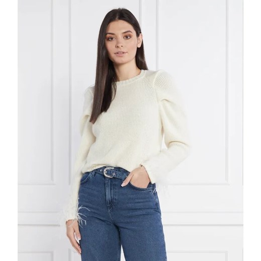 Liu Jo Sweter | Regular Fit | z dodatkiem wełny ze sklepu Gomez Fashion Store w kategorii Swetry damskie - zdjęcie 184332436