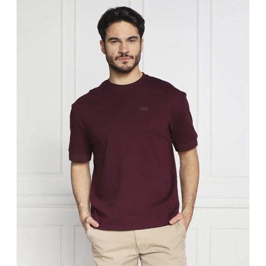 Calvin Klein T-shirt Embossed | Regular Fit ze sklepu Gomez Fashion Store w kategorii T-shirty męskie - zdjęcie 184332456