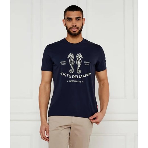 Joop! Jeans T-shirt Almir | Regular Fit ze sklepu Gomez Fashion Store w kategorii T-shirty męskie - zdjęcie 184332535