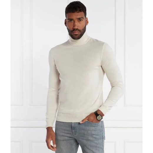 HUGO Wełniany golf San Thomas-M | Regular Fit ze sklepu Gomez Fashion Store w kategorii Swetry męskie - zdjęcie 184332617