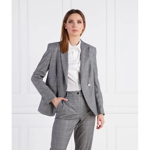 BOSS BLACK Wełniana marynarka Jamata | Straight fit ze sklepu Gomez Fashion Store w kategorii Marynarki damskie - zdjęcie 184332618