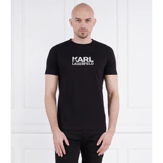 Karl Lagerfeld T-shirt CREWNECK | Regular Fit ze sklepu Gomez Fashion Store w kategorii T-shirty męskie - zdjęcie 184332627