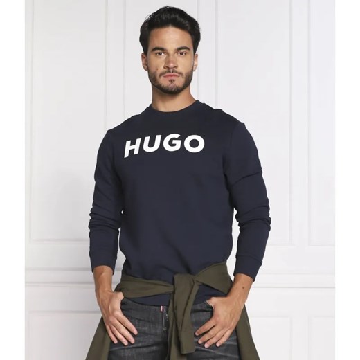 HUGO Bluza Dem | Regular Fit ze sklepu Gomez Fashion Store w kategorii Bluzy męskie - zdjęcie 184332658