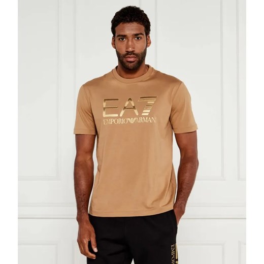 EA7 T-shirt | Regular Fit ze sklepu Gomez Fashion Store w kategorii T-shirty męskie - zdjęcie 184332669