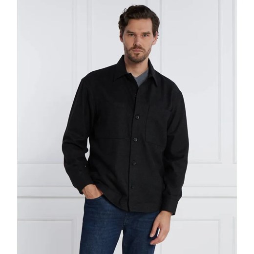 Calvin Klein Koszula BLEND OVERSHIRT | Regular Fit | z dodatkiem wełny ze sklepu Gomez Fashion Store w kategorii Koszule męskie - zdjęcie 184332855