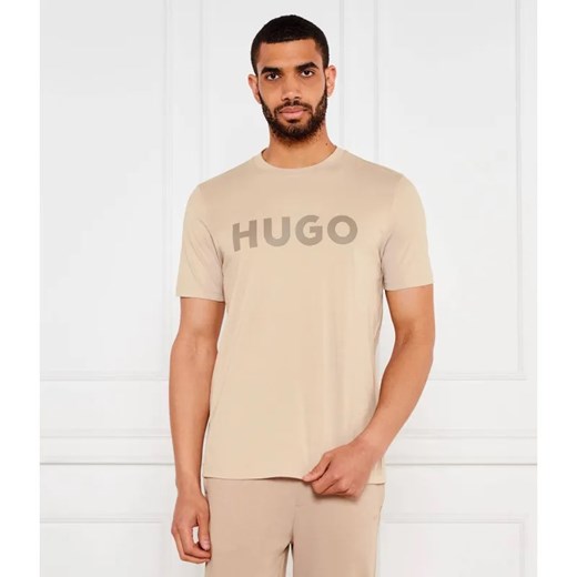 HUGO T-shirt Dulivio | Regular Fit ze sklepu Gomez Fashion Store w kategorii T-shirty męskie - zdjęcie 184332865