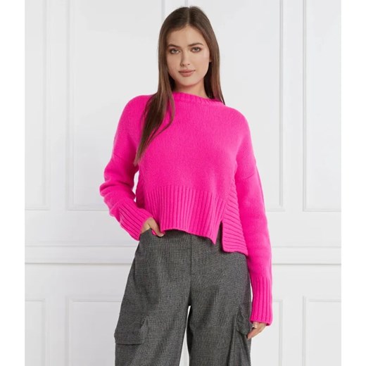 Pinko Wełniany sweter | Regular Fit | z dodatkiem kaszmiru ze sklepu Gomez Fashion Store w kategorii Swetry damskie - zdjęcie 184332899