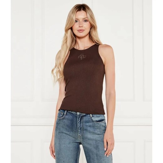 GUESS Top GUENDALINA | Slim Fit ze sklepu Gomez Fashion Store w kategorii Bluzki damskie - zdjęcie 184332927