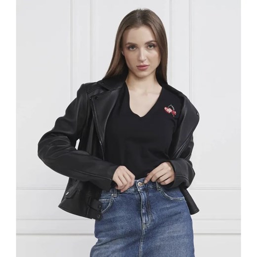 Pinko T-shirt TURBATO | Regular Fit ze sklepu Gomez Fashion Store w kategorii Bluzki damskie - zdjęcie 184332997