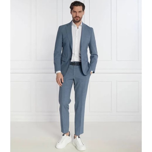 BOSS BLACK Garnitur P-Huge-2Pcs-242 | Slim Fit | z dodatkiem wełny ze sklepu Gomez Fashion Store w kategorii Garnitury męskie - zdjęcie 184333018